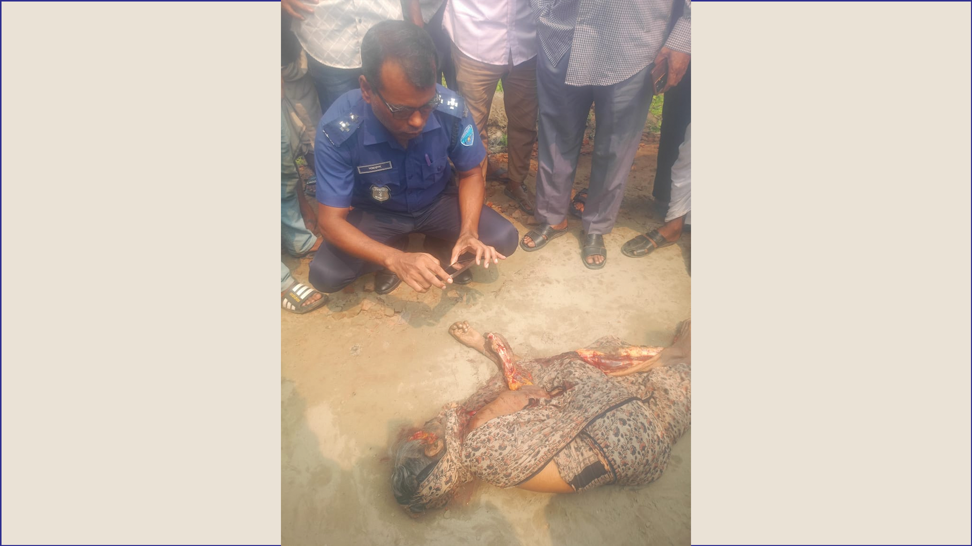 কোম্পানীগঞ্জে সড়ক সংস্কারের ট্রাকের ধাক্কায় বৃদ্ধার মৃত্যু